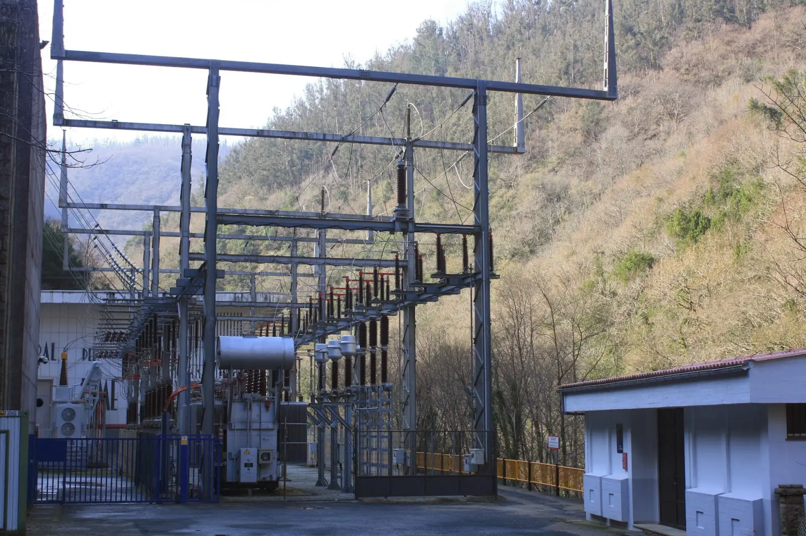 Embalses y centrales del Eume