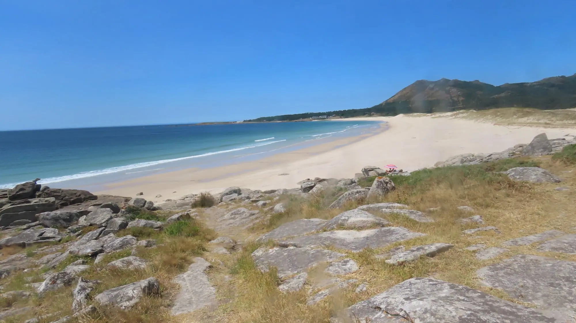 Playa, laguna y monte Louro
