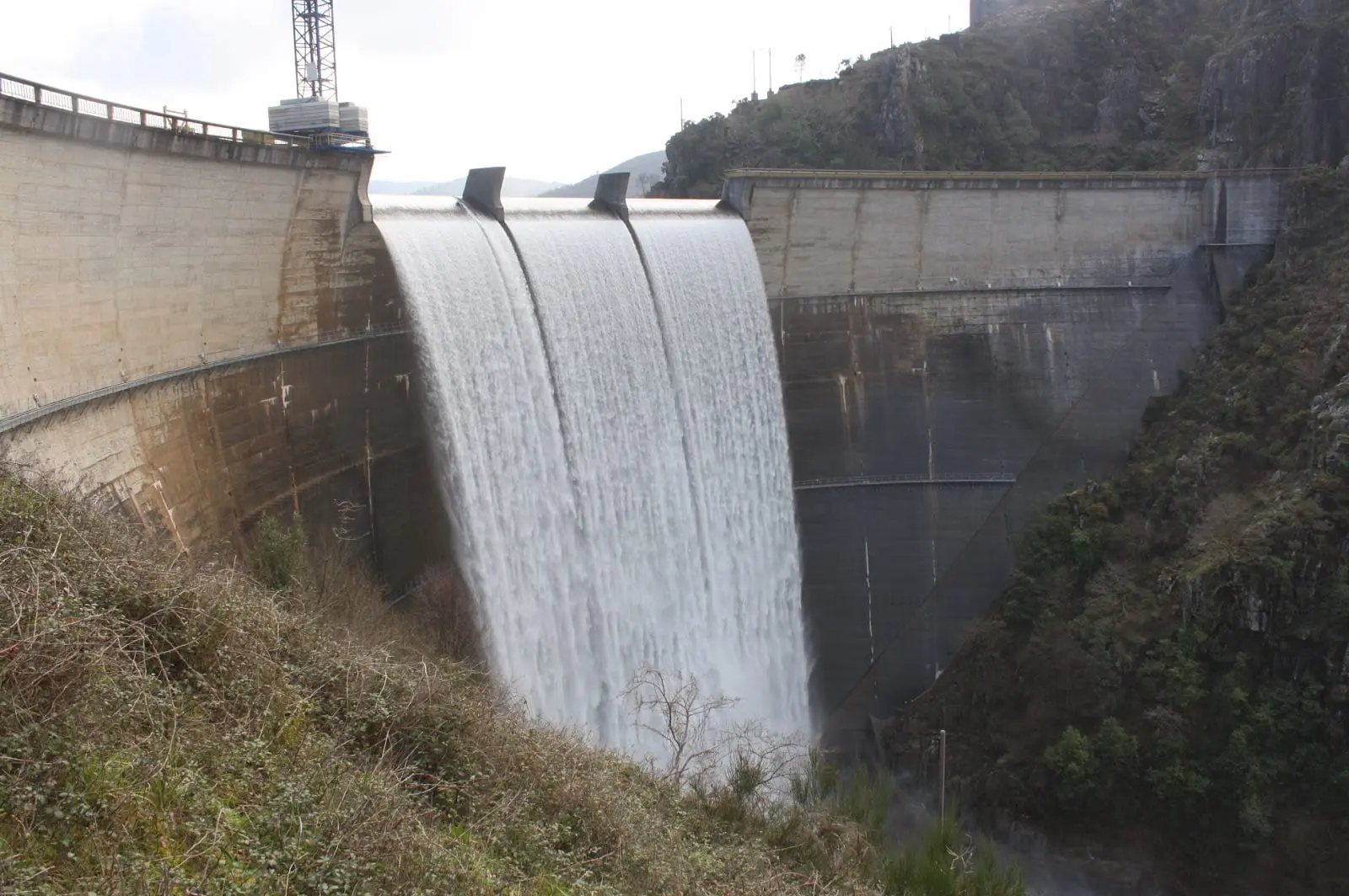 Embalses y centrales del Eume