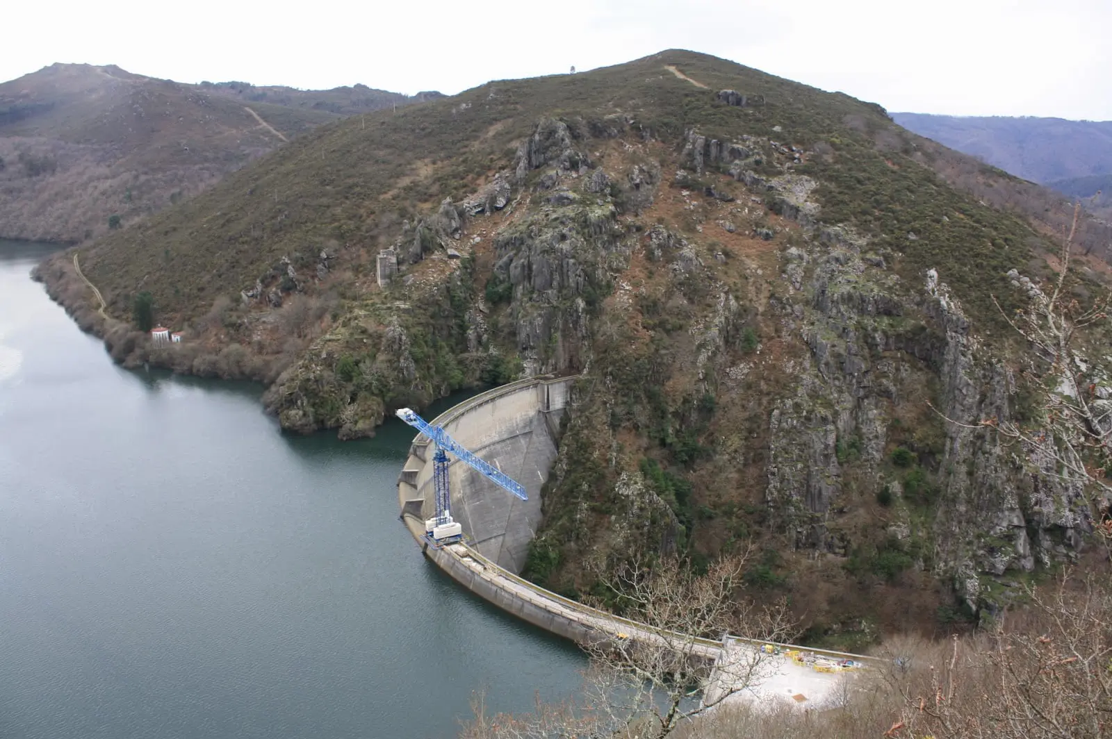 Embalses y centrales del Eume