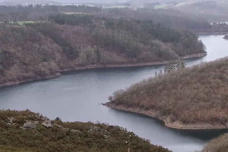 Embalses y centrales del Eume