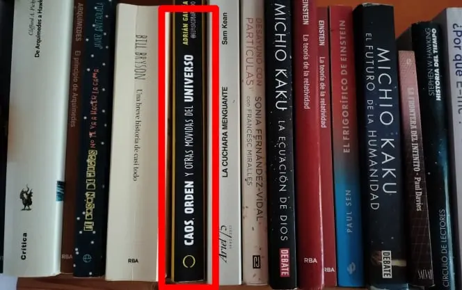 Caos, orden y otras movidas del Universo