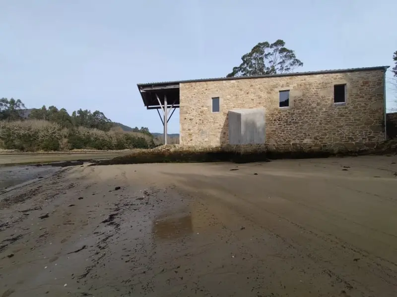 Ruta dos carpinteiros cos pés mollados