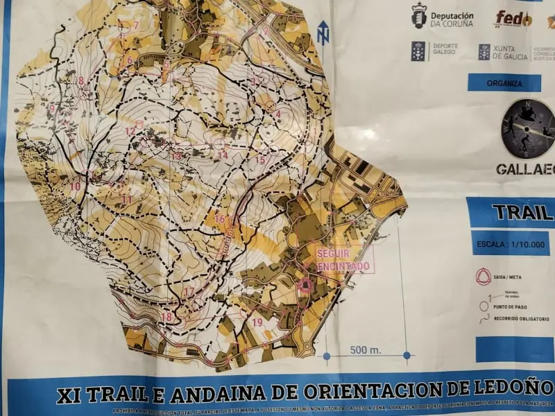 Trail de orientación de Ledoño 2024