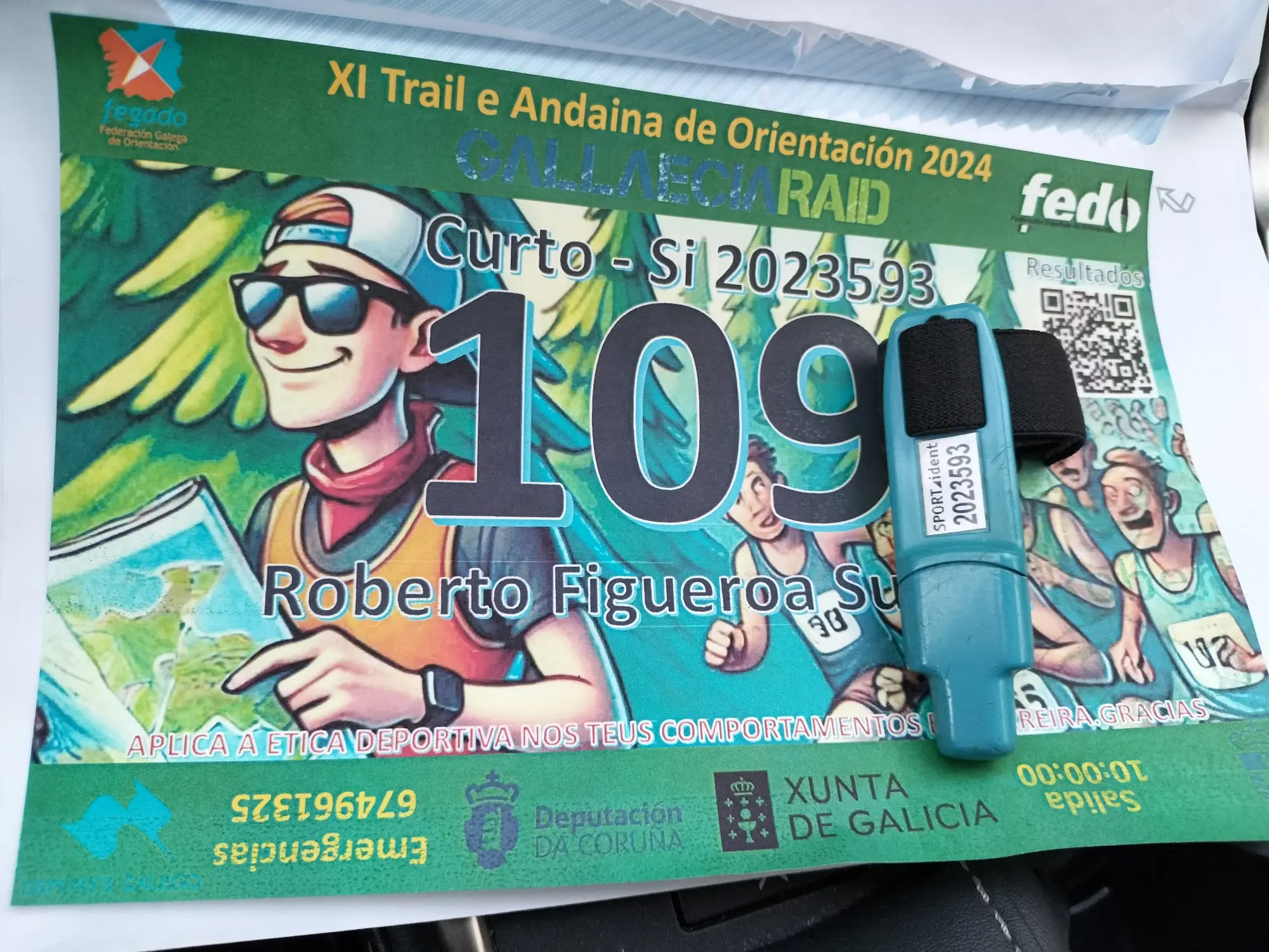 Trail de orientación de Ledoño 2024